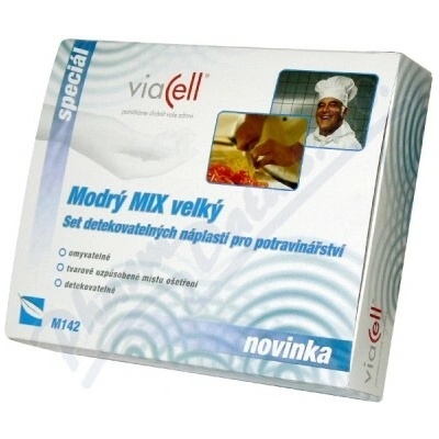 VIACELL M142 Modrý MIX velký 120 ks