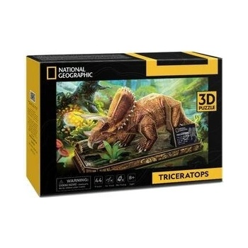CubicFun 3D puzzle National Geographic: Triceratops 44 ks