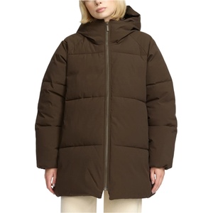 Selfhood Дамско яке парка Selfhood Women's Hip-length Puffer Parka - Darkbrown (104-4057-0713)