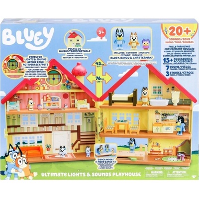Moose Toys Bluey Ultimate Lights & Sounds Playhouse – Zboží Dáma
