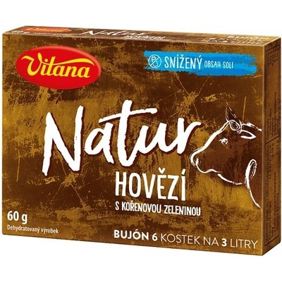 Vitana Natur bujón hovädzí s koreňovou zeleninou 6 x 10 g