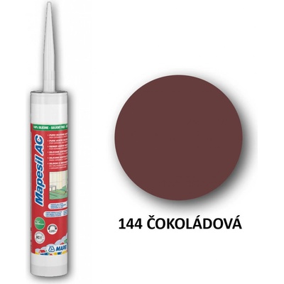 Mapesil AC 144 silikonový tmel 310 g čokoládová