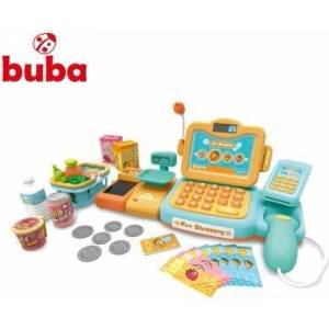 Buba Детски касов апарат с аксесоари Buba Fun Shopping 888F, Оранжев