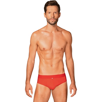 Obsessive Мъжки слипове в червен цвят bolderoeh-67027-czerwony - Червен, размер l/xl