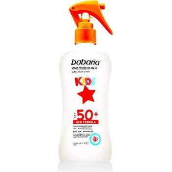 Babaria Kids Sunscreen Spray SPF50+ детски слънцезащитен спрей за тяло 200 ml