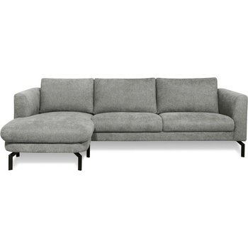 Scandic Светлосив ъглов диван (ляв ъгъл) Gomero - Scandic (18261 MITO 180)