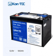 Kon-Tec KT-LFP12100 Lithium-železo-fosfátová LiFePO4 12V, 12,8V 100Ah