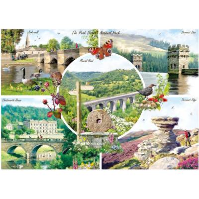 Gibsons - Puzzle The Peak District - 1 000 piese