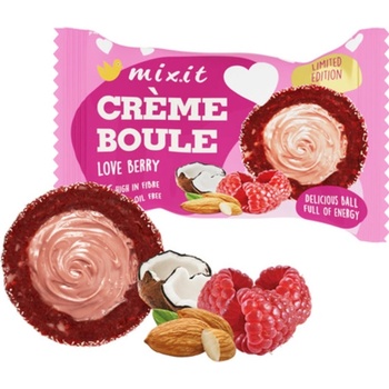 Mixit Crème boule Love Berry Lyofilizované ovoce a mandlový krém 30 g