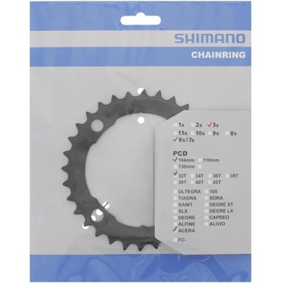 převodník Shimano Acera FC-M361 Fe 32z 3x7/8s