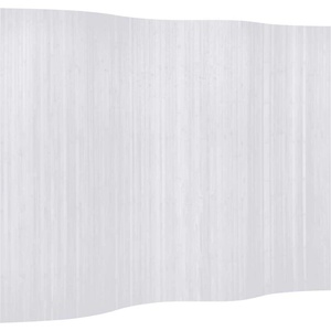 vidaXL Bambus бял 250x165 cm 241670