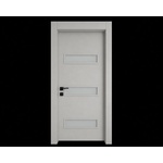 EUROSTILL Интериорна врата с каса EUROSTILL TORINO с остъкление TW 78x205 cm Кашмир (DTTW20578UK150H/S)