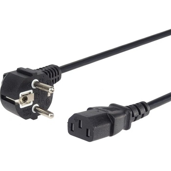 PremiumCord Захранващ кабел, PC, CEE7/7, SCHUKO - C13 M/F, 3 m, черен KPSP3 (KPSP3)