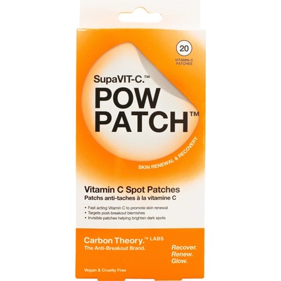 Carbon Theory - SupaVit-C Pow Patch - Náplasti na akné s vitamínom C - 20 ks