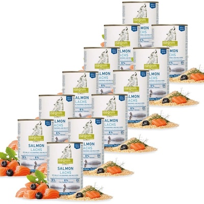 Isegrim Dog Adult Salmon with Millet Blueberries & Wild Herbs 12 x 800 g