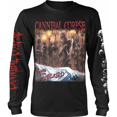 Cannibal Corpse tričko dlouhý rukáv Tomb Of The Mutilated BP Black – Zboží Dáma
