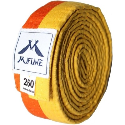 Pásek na kimono žluto-oranžový MIFUNE – Zboží Dáma