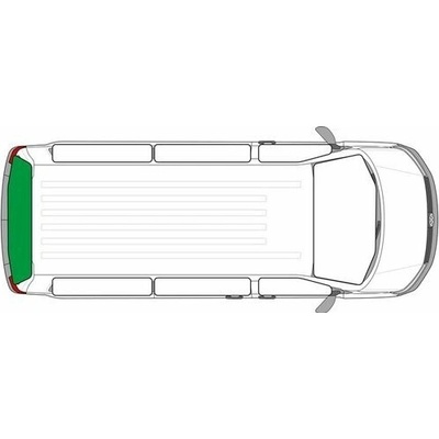 CARBEST Vnútorná termoclona pre Citroen Jumpy/Fiat Scudo/Peugeot Expert od roku 2016 Zadné dvere - krídlové