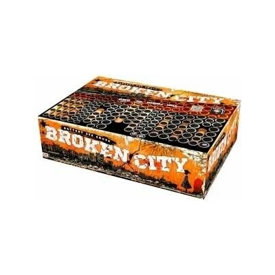 Složený ohňostroj F2 Broken city 252 ran 20 + 25 + 30 mm