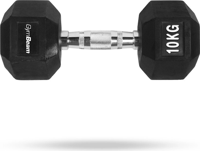GymBeam Jednoručka Hexagonal 10 kg