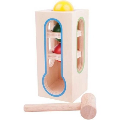 Bigjigs Toys zatĺkačka veža
