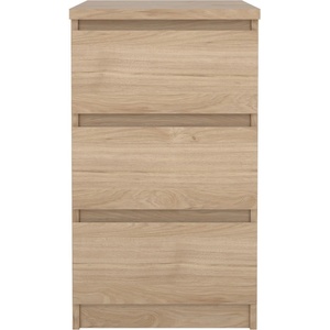 Tvilum Скрин от дъбов декор в естествен цвят 40x70x50 cm Naia - Tvilum (76237hl)
