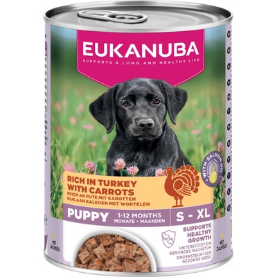 Eukanuba Puppy morčacie s mrkvou 400 g
