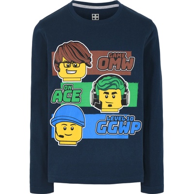 Lego LEGO® tričko dlouhý rukáv modrá