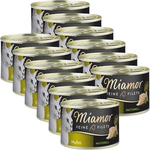Miamor Feine Filets Naturell пиле 12 x 156 г