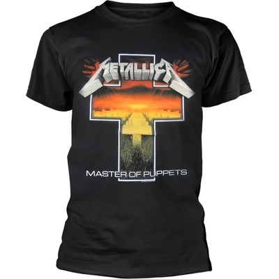 Metallica Master of Puppets Cross Black S Риза (METTS07MB01)