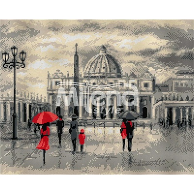 Milena Style Рим - гоблен със схема конци Ariadna 1: 1