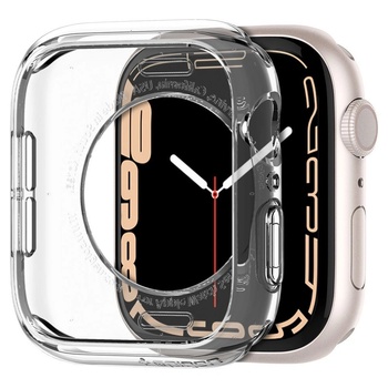 Spigen Калъф Spigen Liquid Crystal, съвместим с Apple Watch 4/5/6/7/8/SE 40/41mm Crystal Clear (ACS04195) (ACS04195)