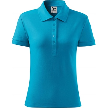 MALFINI Malfini cotton 213 / Дамска поло тениска - тюркоазена s (2134413)