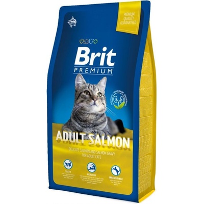 BRIT Dry Premium By Nature Adult Salmon 8 kg