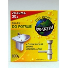 Bio-enzym Bio P3 do potrubí 100 g