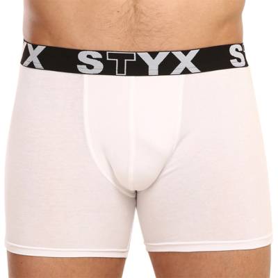 Styx Мъжки боксерки Styx long спортна еластична лента бели Styx | Byal | МЪЖЕ | XL