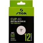 Stiga Cup abs white 12-pack бяло, черно (0217)
