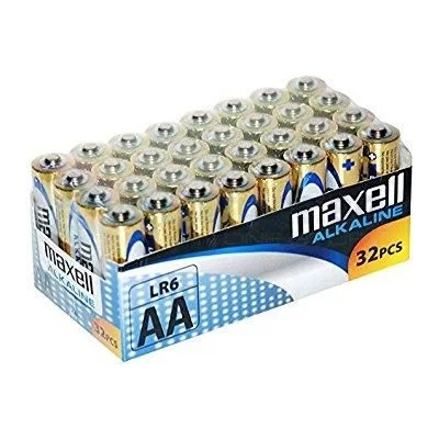 Maxell Алкални батерии MAXELL LR6 1, 5V AA 32 бр. pack (ML-BA-LR6-32PK)