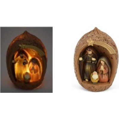 MAKRO Betlehem vo vlašskom orechu 13cm