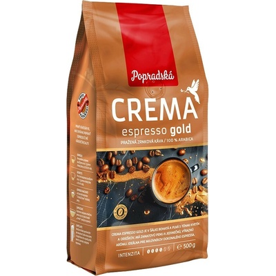 Popradska Crema espresso gold 0,5 kg