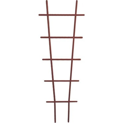 Podpera na kvety DRAB rebrík 38cm hnedá