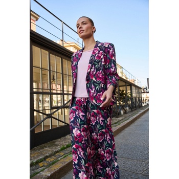 Moodo Синя флорална сако Moodo Moodo | Bezhov | ЖЕНИ | 38