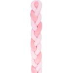 KikkaBoo Луксозен плюшен обиколник Kikkaboo - 3 плитки, 180 сm, Pink (41109050138)