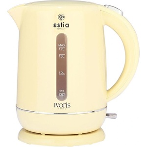 Estia Електрическа кана Estia - Ivoris, 2200W, 1.7 l, кремава (06-20873) Електрически кани