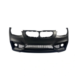  Предна броня за bmw e92 (2005-2009) - m4 дизайн с добавка и отвори за халогени