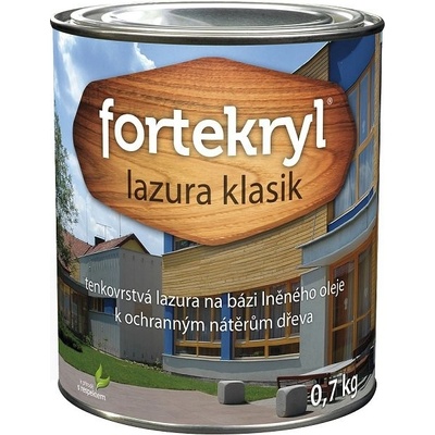 Fortekryl Lazura Klasik 4,5 kg mahagon