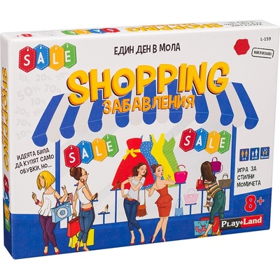 Play Land Настолна игра PlayLand - Шопинг терапия - Детска (L-159)