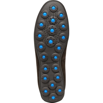 Geox Велурени мокасини Geox U SPHERICA EC16 в кафяво U55HYA 00022 C6006 (U55HYA.00022.C6006)