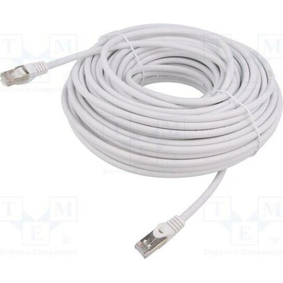 Gembird PP6A-LSZHCU-W-30M Patch S/FTP Cat 6a RJ45 vidlice z obou stran lanko Cu