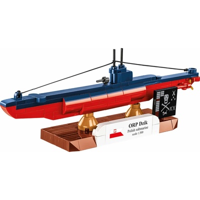 Cobi 4864 II WW ORP DZIK polská ponorka, 1:300, 148 k